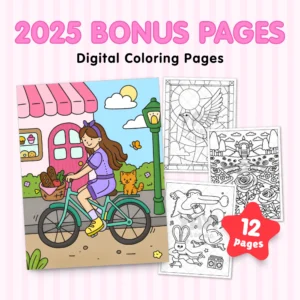 Yay! Coloring Pages digital download
