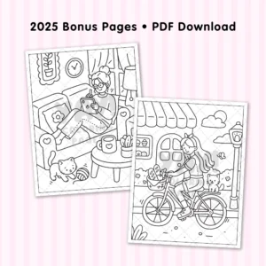 Yay! Coloring Pages digital download