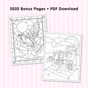 Yay! Coloring Pages digital download