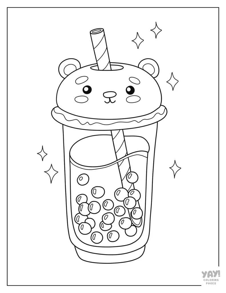 Boba Coloring Pages (Free Printables)