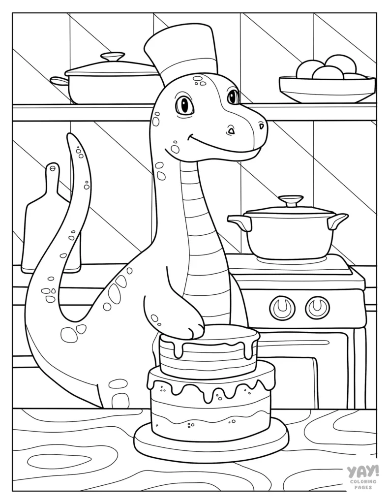 Chef brachiosaurus