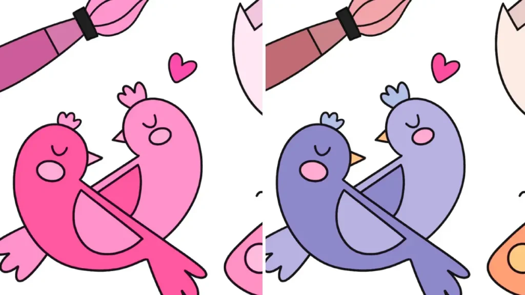 Comparing colors