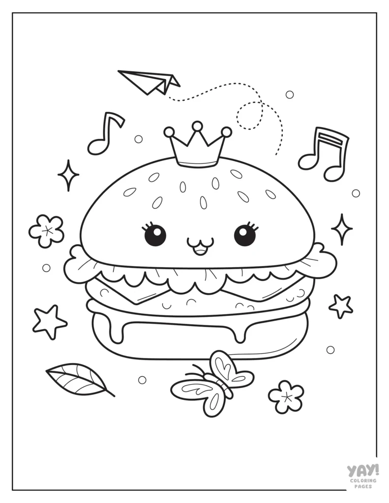 Kawaii burger