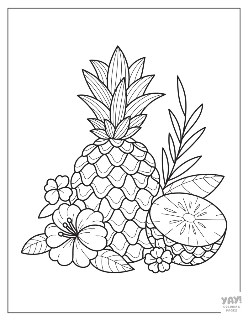 Pineapple to color